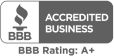 BBB Accredited Business - Rating A+
