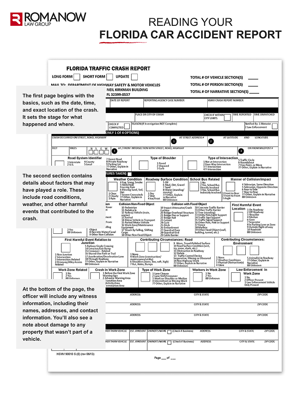 Florida Accident Report, page 1