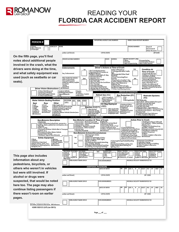 Florida Accident Report pg. 5
